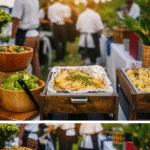 20250905 0138 outdoor buffet spread remix 01k4bmt6yvecv80hvfgmetr1w8